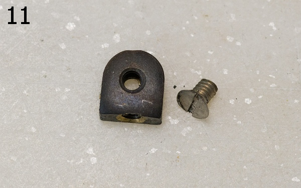 Threaded plate